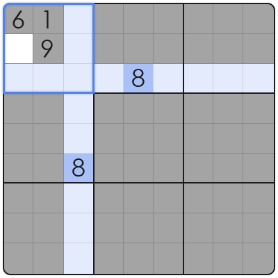 sudoku locked candidate